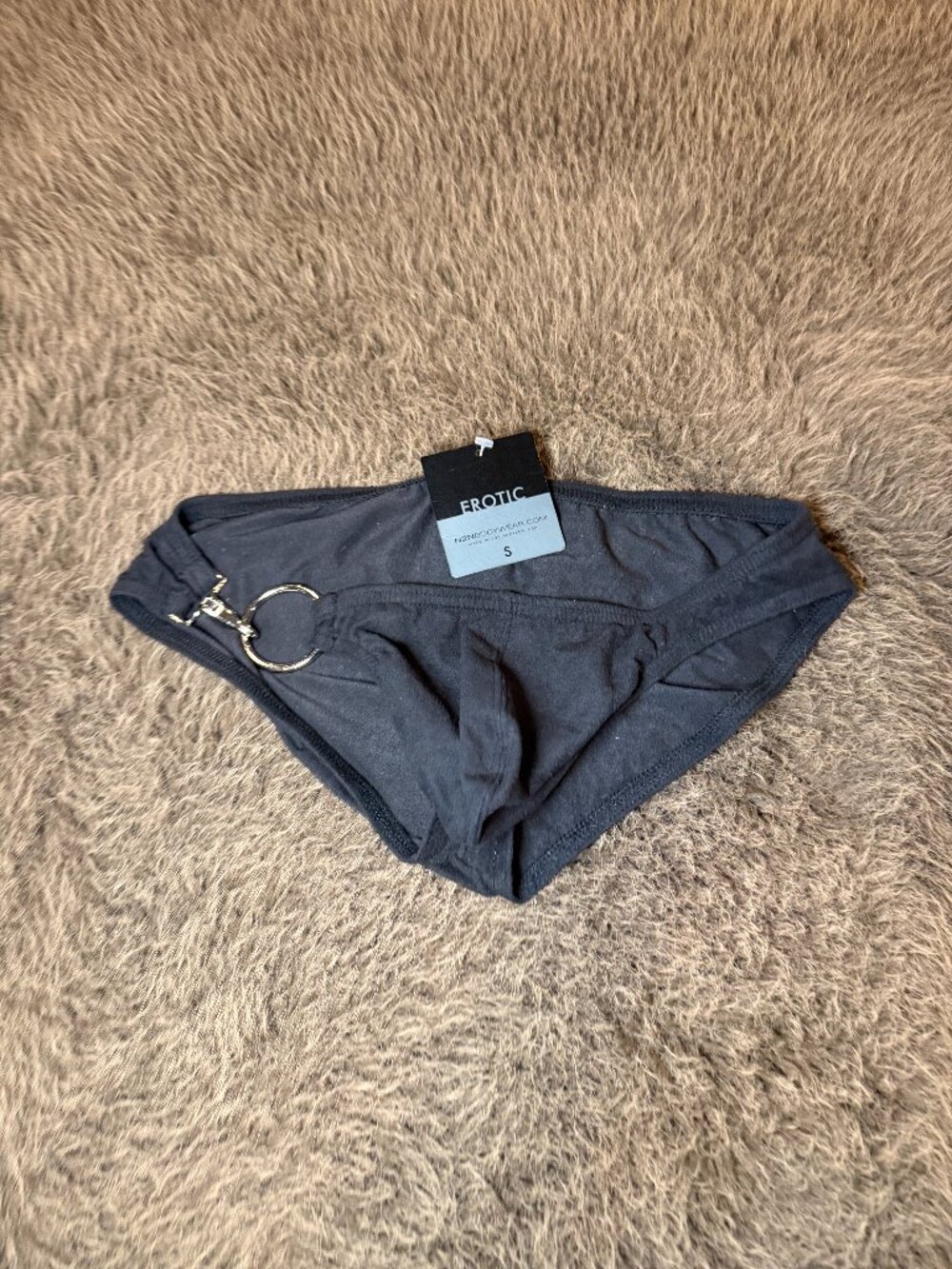 N2N Bodywear Black  Brief NWT Small Rare